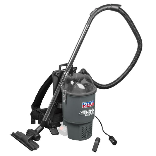 Sealey CP40VBV SV20 Series Backpack Vacuum Cleaner 40V - Body Only Sealey