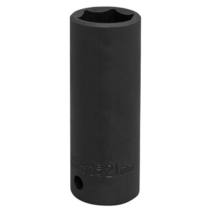 Sealey IS1221D Impact Socket 21mm Deep 1/2"Sq Drive Sealey