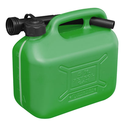Sealey JC5G Fuel Can 5L - Green Sealey