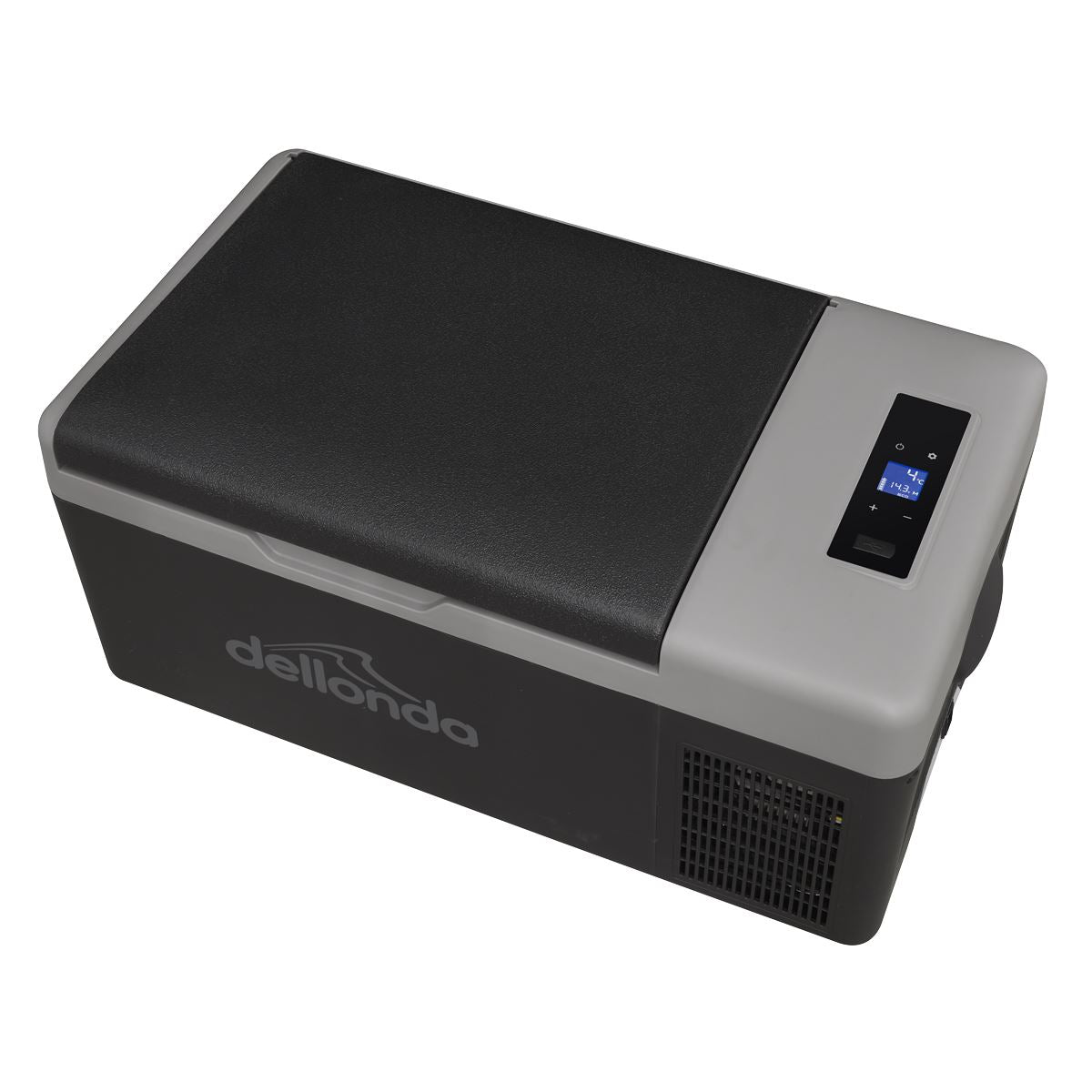 Dellonda DL12 Portable Fridge Freezer/Cool Box with LED Display 15L 12v/24v Dellonda