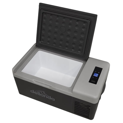 Dellonda DL12 Portable Fridge Freezer/Cool Box with LED Display 15L 12v/24v Dellonda
