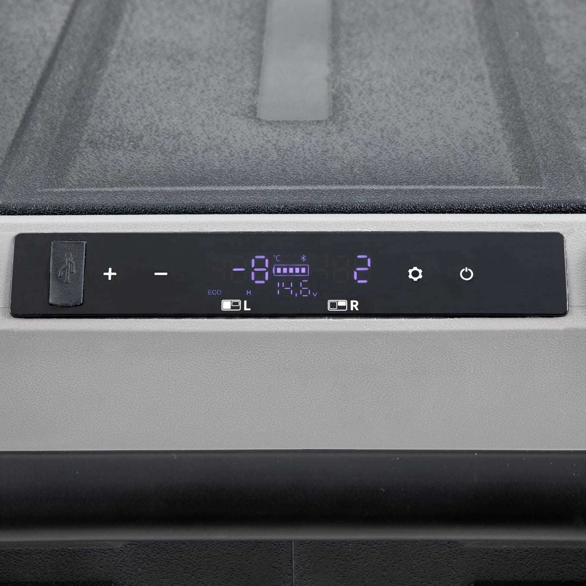 Dellonda DL128 Portable Fridge Freezer/Cool Box with LED Display 95L Dellonda