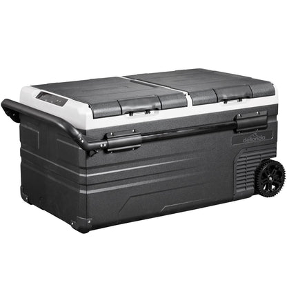 Dellonda DL128 Portable Fridge Freezer/Cool Box with LED Display 95L Dellonda