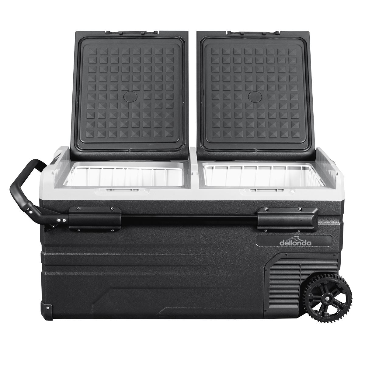 Dellonda DL128 Portable Fridge Freezer/Cool Box with LED Display 95L Dellonda