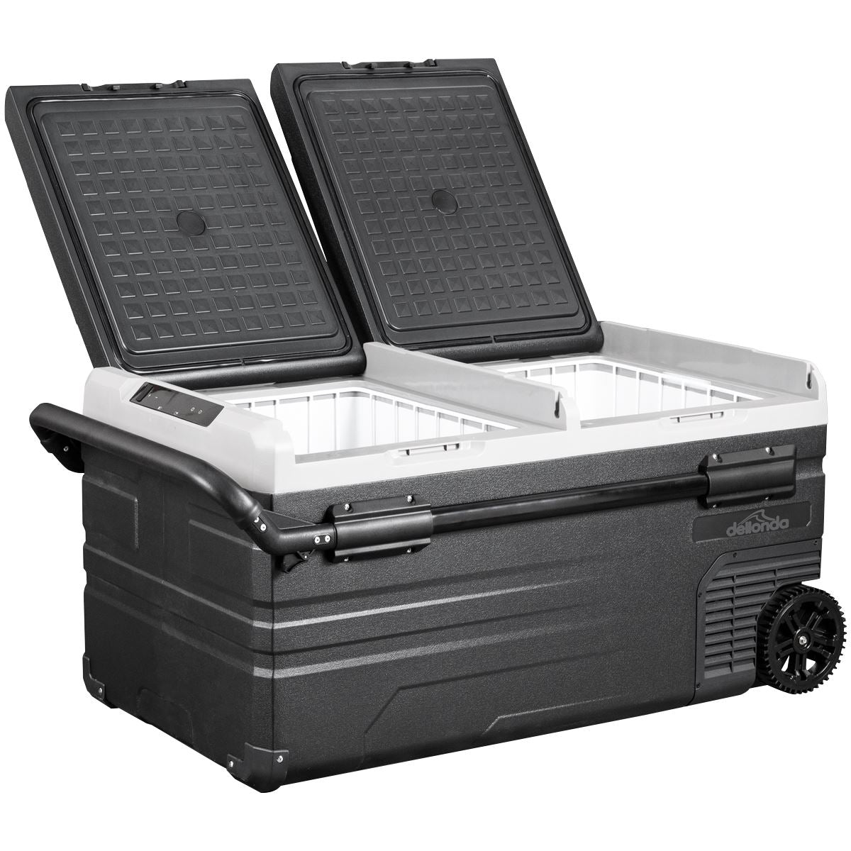 Dellonda DL128 Portable Fridge Freezer/Cool Box with LED Display 95L Dellonda