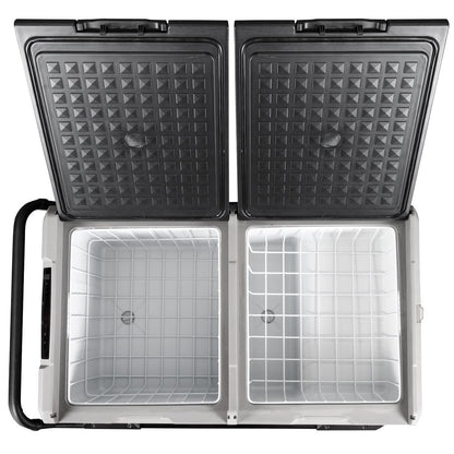 Dellonda DL128 Portable Fridge Freezer/Cool Box with LED Display 95L Dellonda