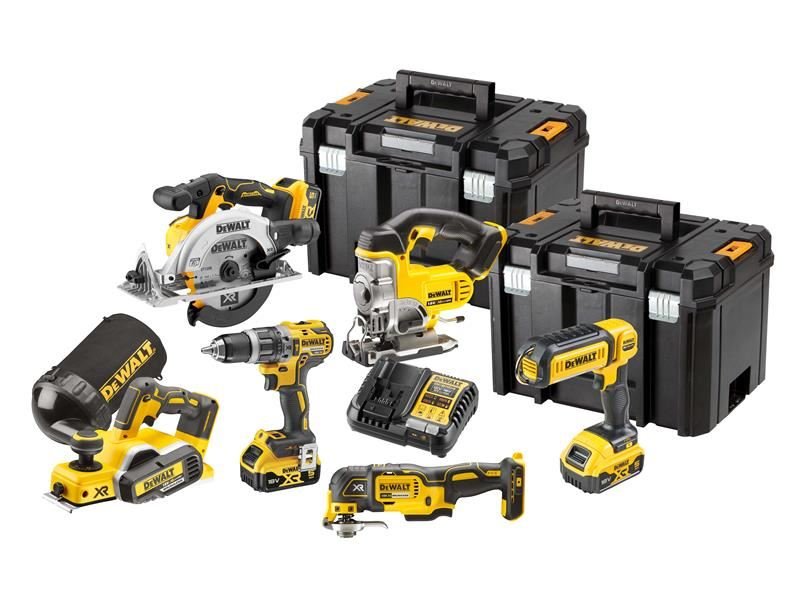 Dewalt DCK667P3T 18v XR 6 Pc Brushless Power Tool Kit With 3 x 5.0Ah Li-ion Dewalt