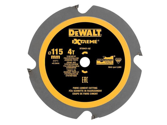 Dewalt Dt20421 Pcd Circular Saw Blade 115 X 9.5mm X 4t Dewalt