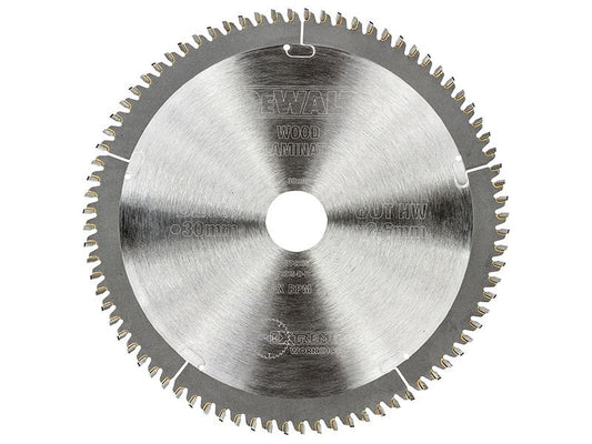 Dewalt Series 40 Circular Saw Blade 216 X 30mm X 80t Tcg/Neg Dewalt