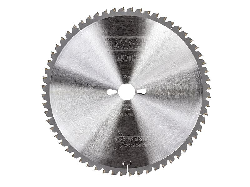 Dewalt Series 40 Circular Saw Blade 305 X 30mm X 60t Atb/Neg Dewalt