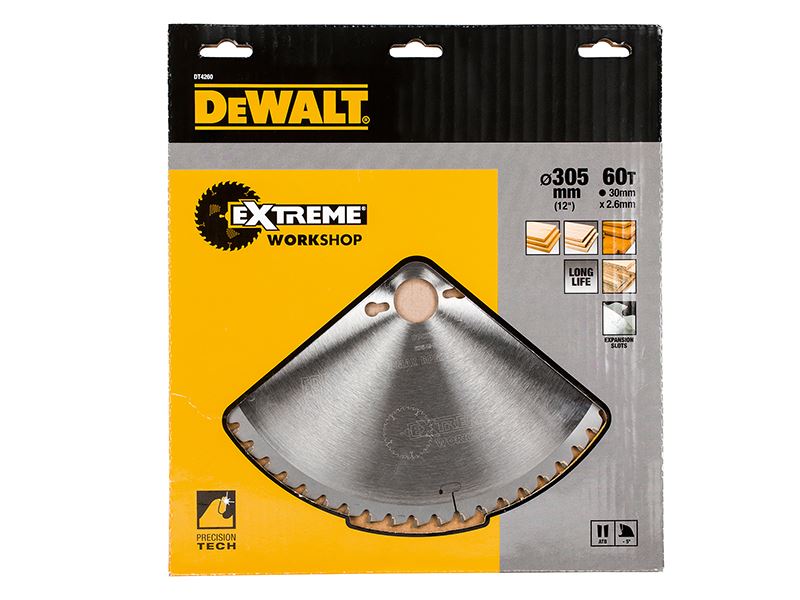 Dewalt Series 40 Circular Saw Blade 305 X 30mm X 60t Atb/Neg Dewalt