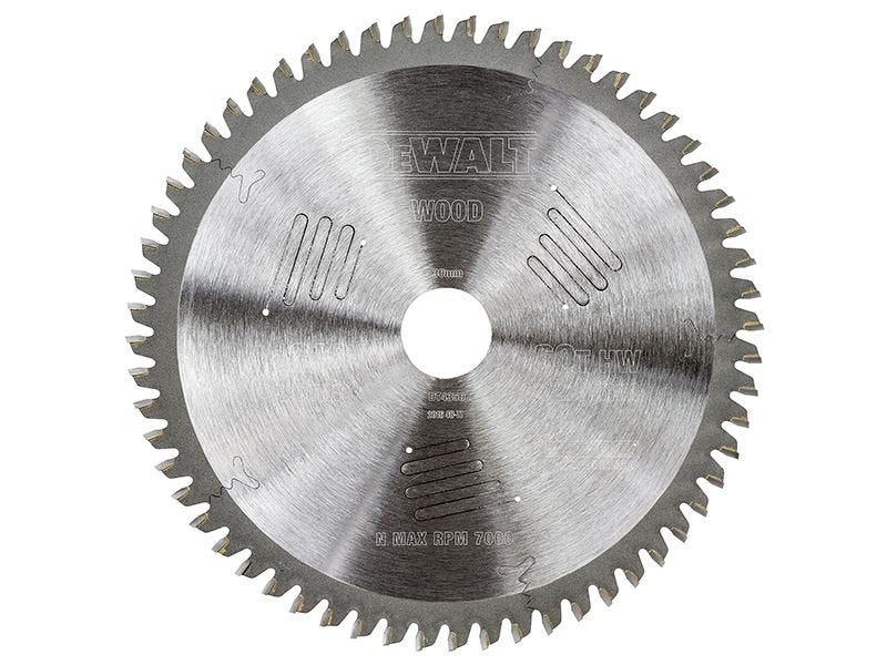 Dewalt Series 60 Circular Saw Blade 216 X 30mm X 60t Atb/Neg Dewalt
