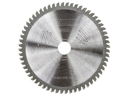 Dewalt Series 60 Circular Saw Blade 216 X 30mm X 60t Atb/Neg Dewalt