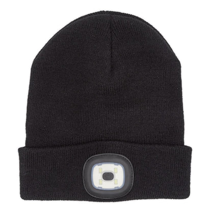 Sealey LED185 Beanie Hat 1W SMD LED USB Rechargeable Sealey
