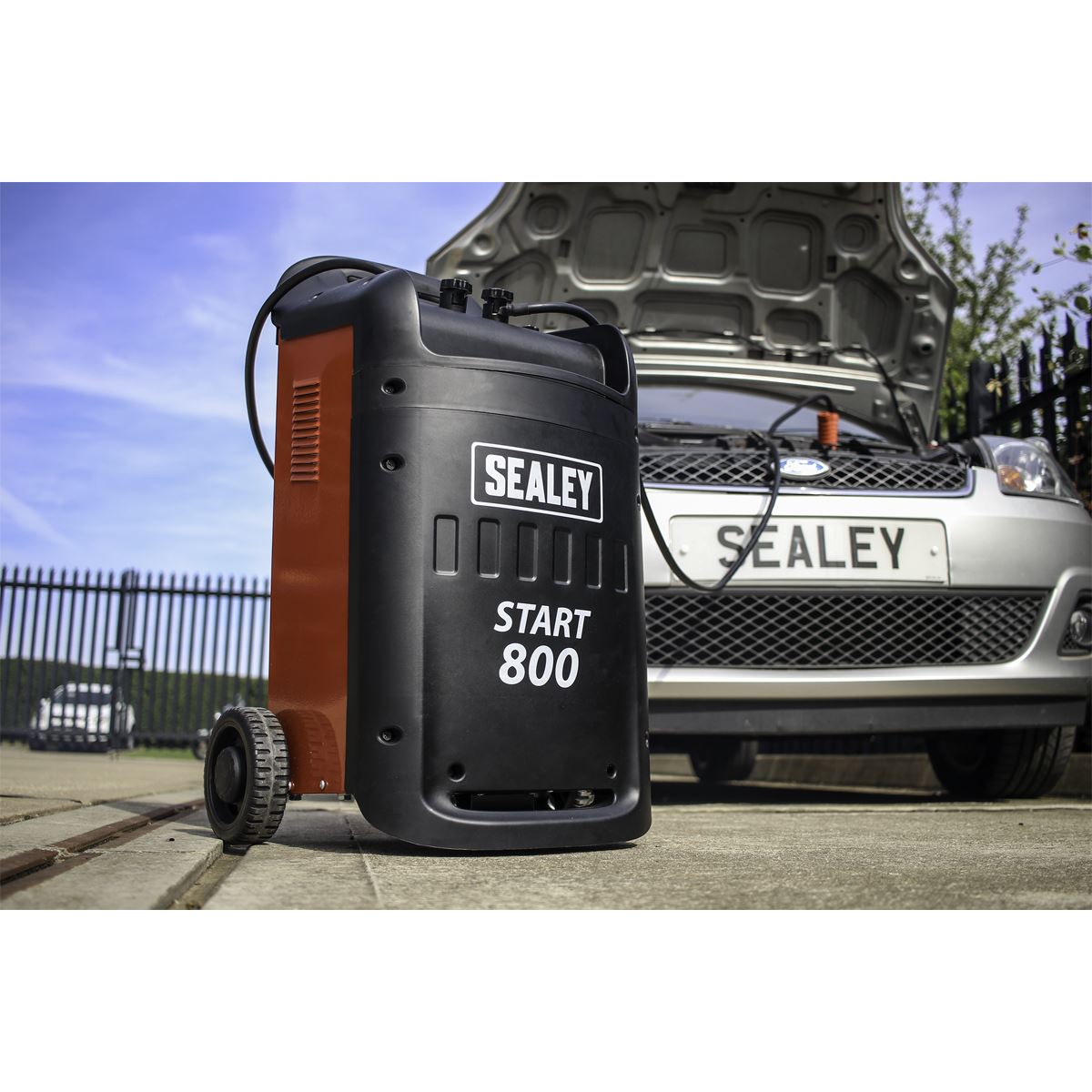 Sealey START800 Starter/Charger 800/110A 12/24V 400V Sealey