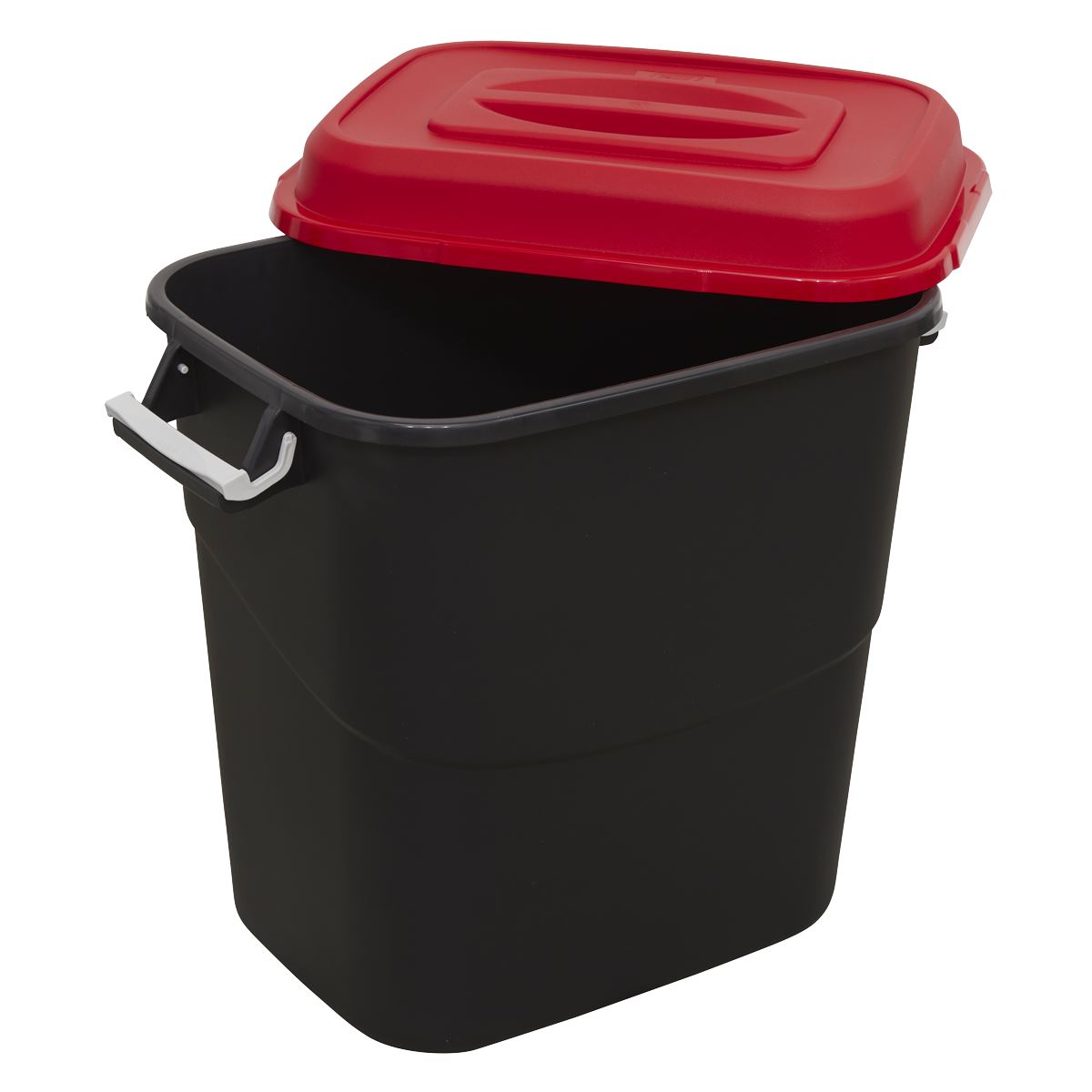 Sealey BM75R Refuse/Storage Bin 75L - Red Sealey
