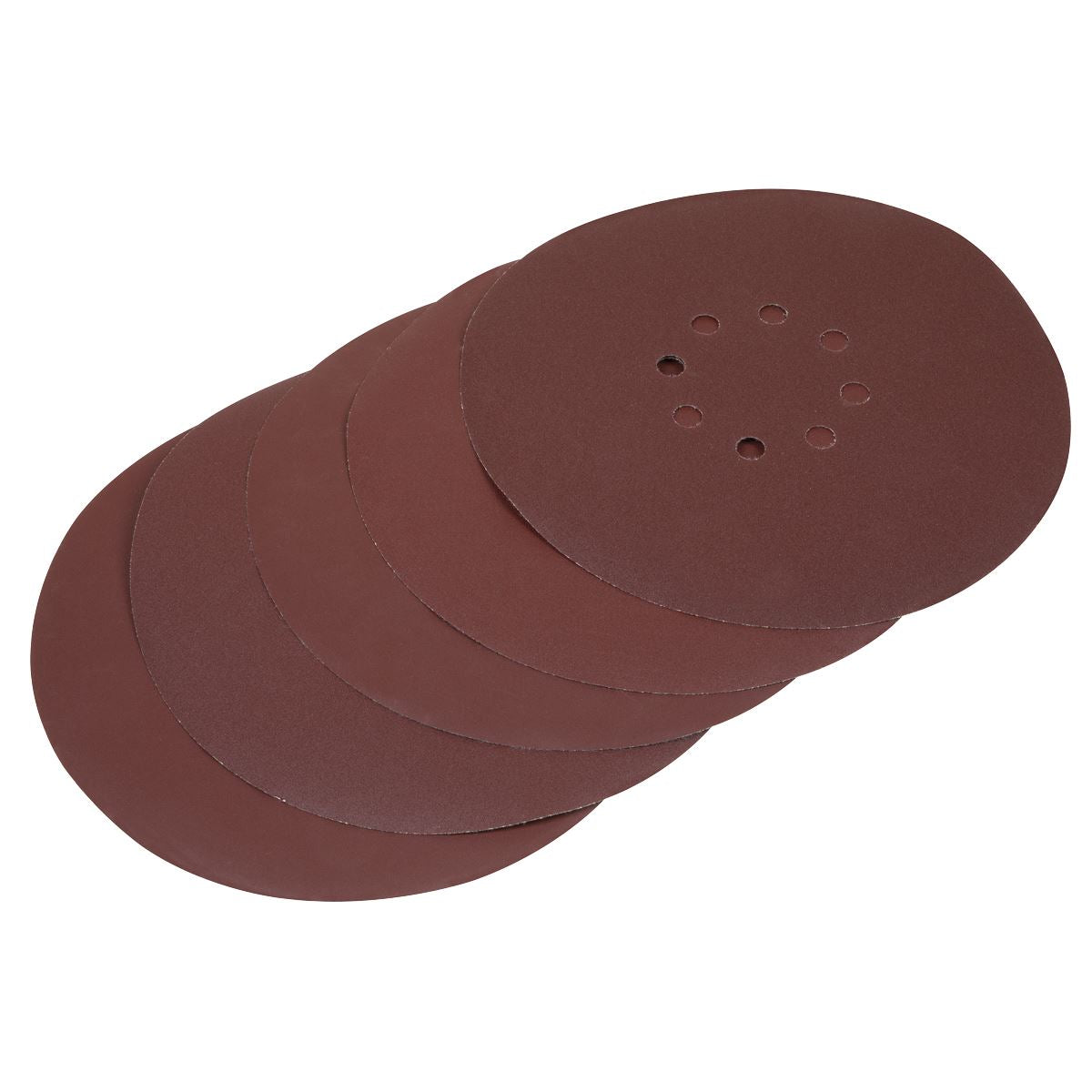 Sealey SSD05 Hook-and-Loop Sanding Disc Set Sealey