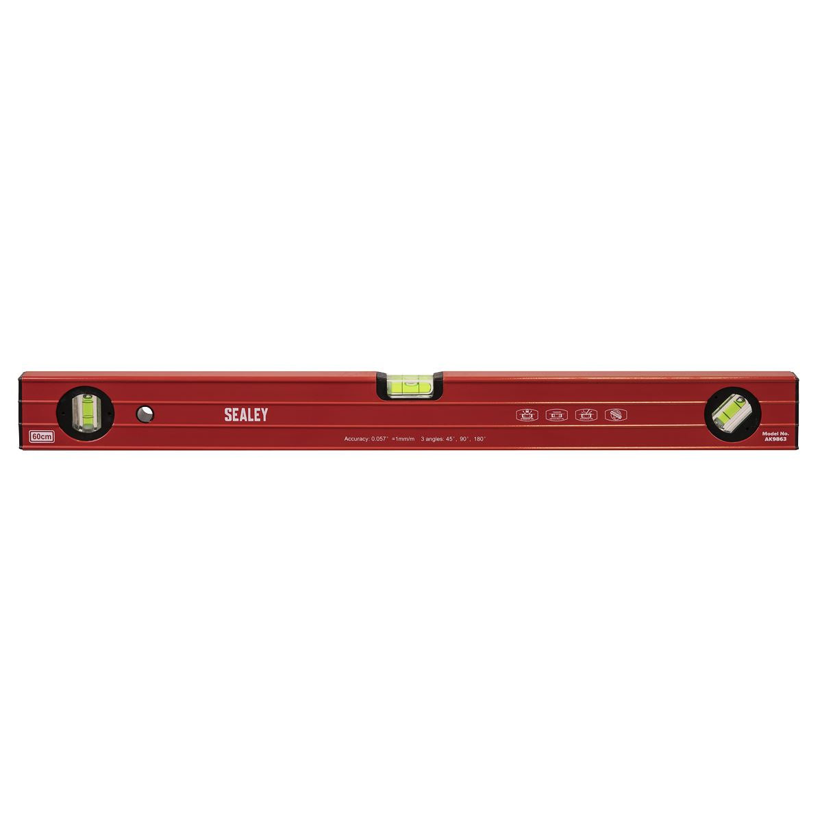 Sealey AK9863 Spirit Level 600mm Sealey