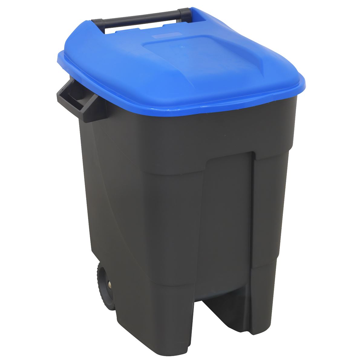 Sealey BM100B Refuse/Wheelie Bin 100L - Blue Sealey