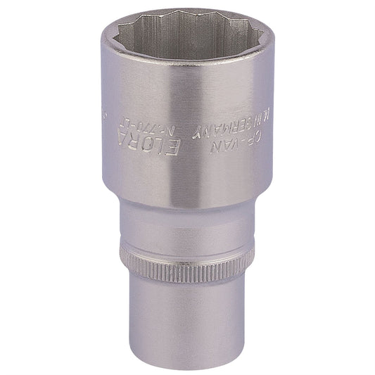 Elora 11939 Deep Bi-Hexagon Socket 1/2" Sq. Dr. 30mm Elora