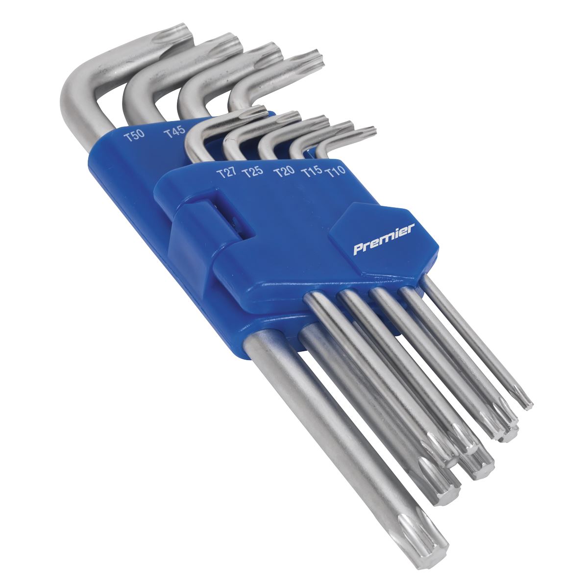 Sealey AK7142 TRX-Star* Key Set 9pc Long Sealey