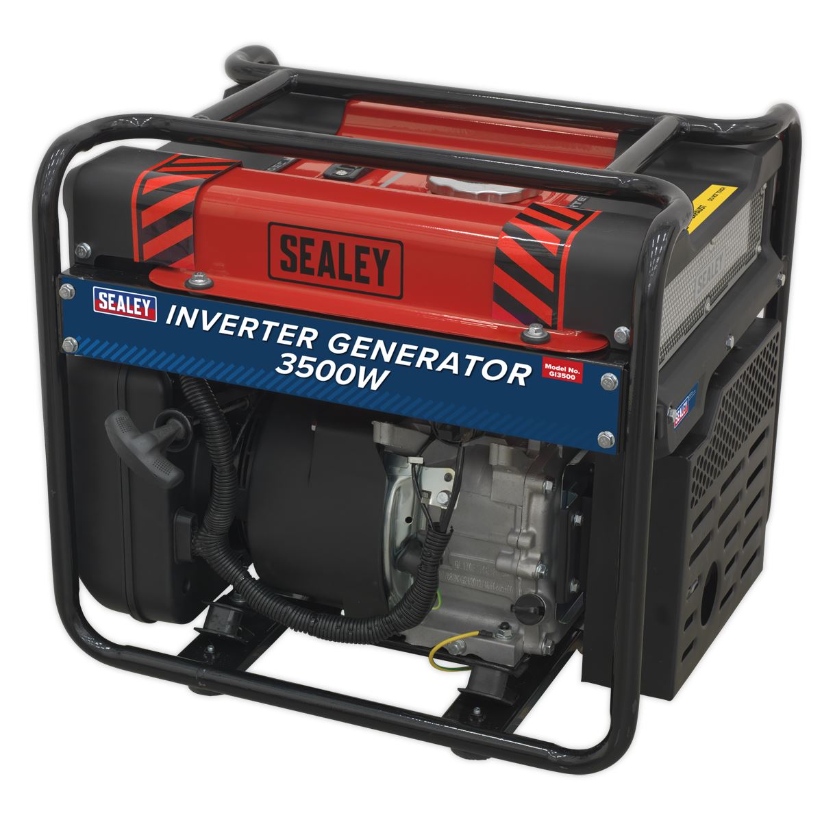 Sealey GI3500 Inverter Generator 3500W 230V 4-Stroke Engine Sealey