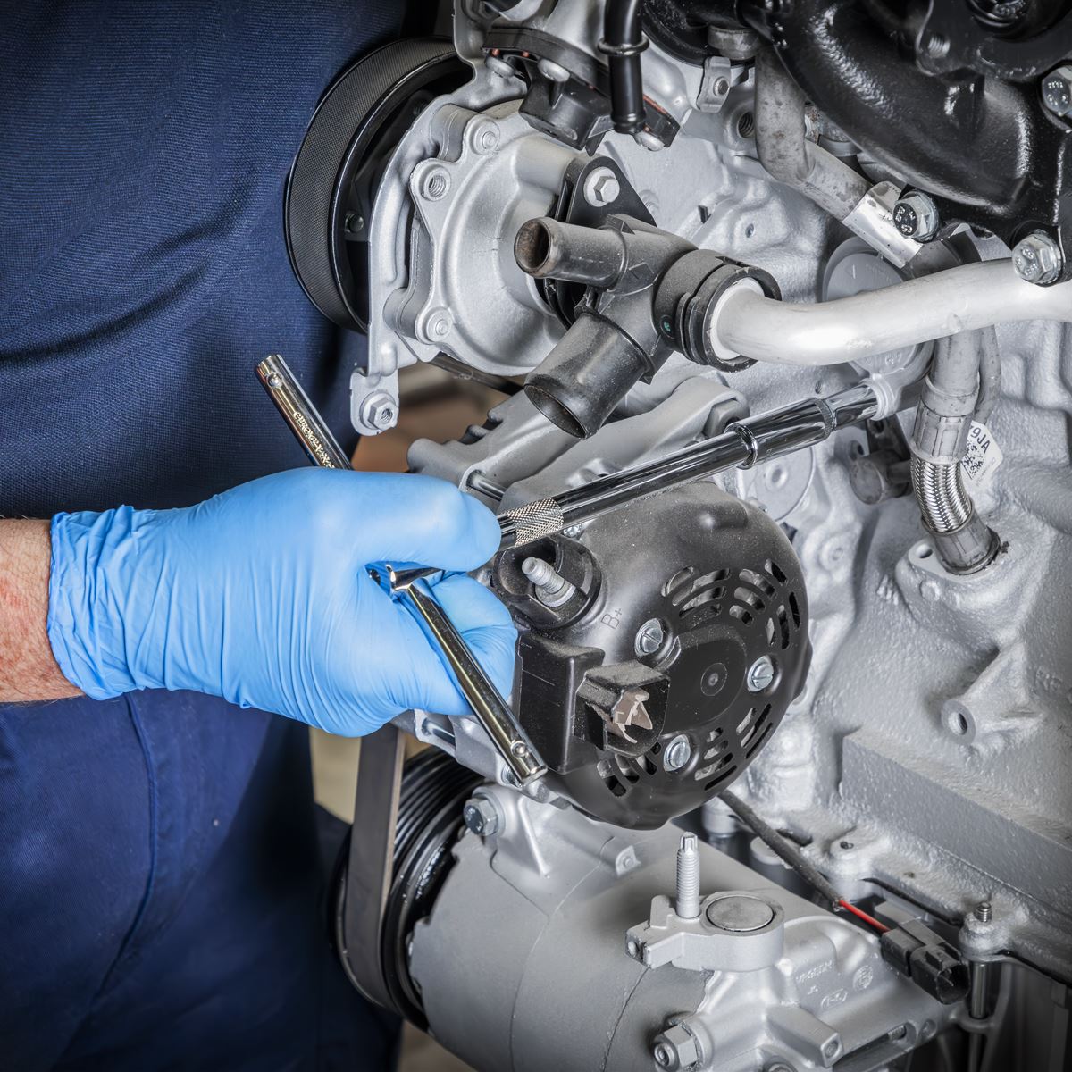 Siegen S01270 Tool Tray with Socket Set 62pc 3/8"Sq Drive Metric Siegen