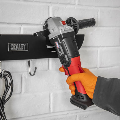Sealey AGSR2 Angle Grinder Storage Rack 2-Bay Sealey