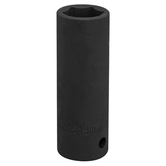 Sealey IS1219D Impact Socket 19mm Deep 1/2"Sq Drive Sealey