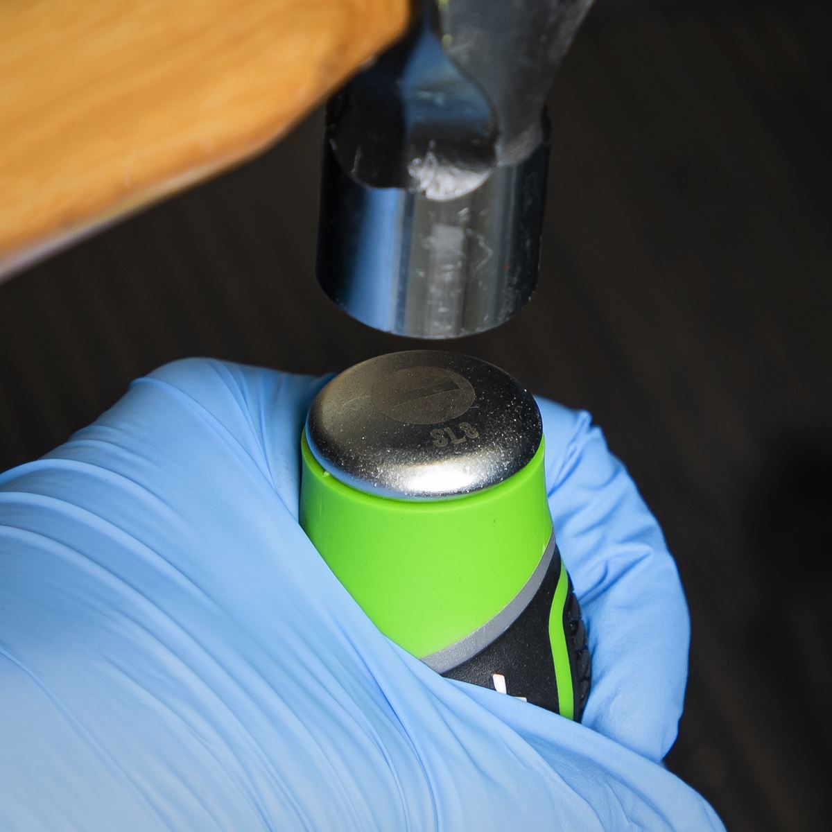 Sealey AK4941HV Hammer-Thru Screwdriver Set Hi-Vis Green 9pc Sealey