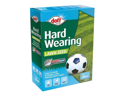Doff Hard Wearing Lawn Seed 500g Doff