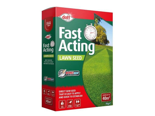 Doff Fast Growing Lawn Seed 1kg Doff