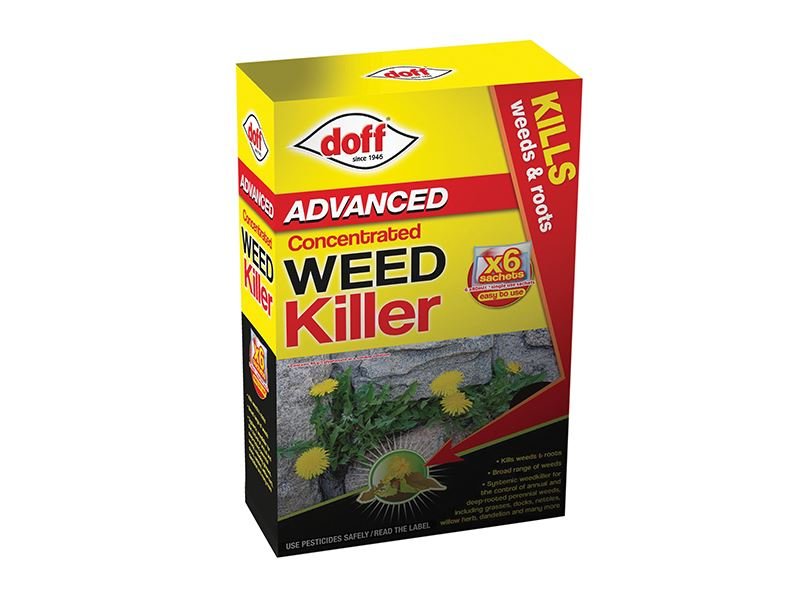 Doff Advanced Concentrated Weedkiller 6 Sachet Doff