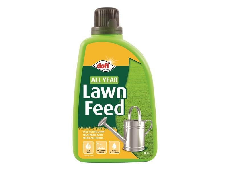 Doff All Year Lawn Feed Concentrate 1 Litre Doff