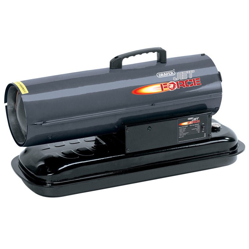 Draper Jet Force Diesel and Kerosene Space Heater 45000 BTU (13kW) 32287 Draper