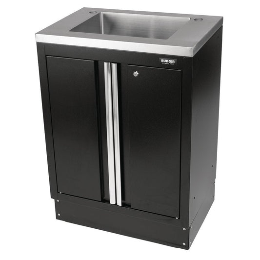 Draper 31034 BUNKER Modular Floor Cabinet with Sink 2 Door 680mm Draper