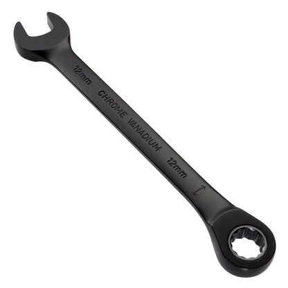 Draper 03902 Expert HI-TORQ® Metric Reversible Ratchet Combination Spanner 12mm Black Draper