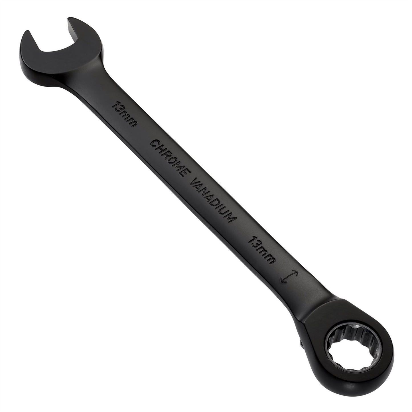Draper 03903 Expert HI-TORQ® Metric Reversible Ratchet Combination Spanner 13mm Black Draper