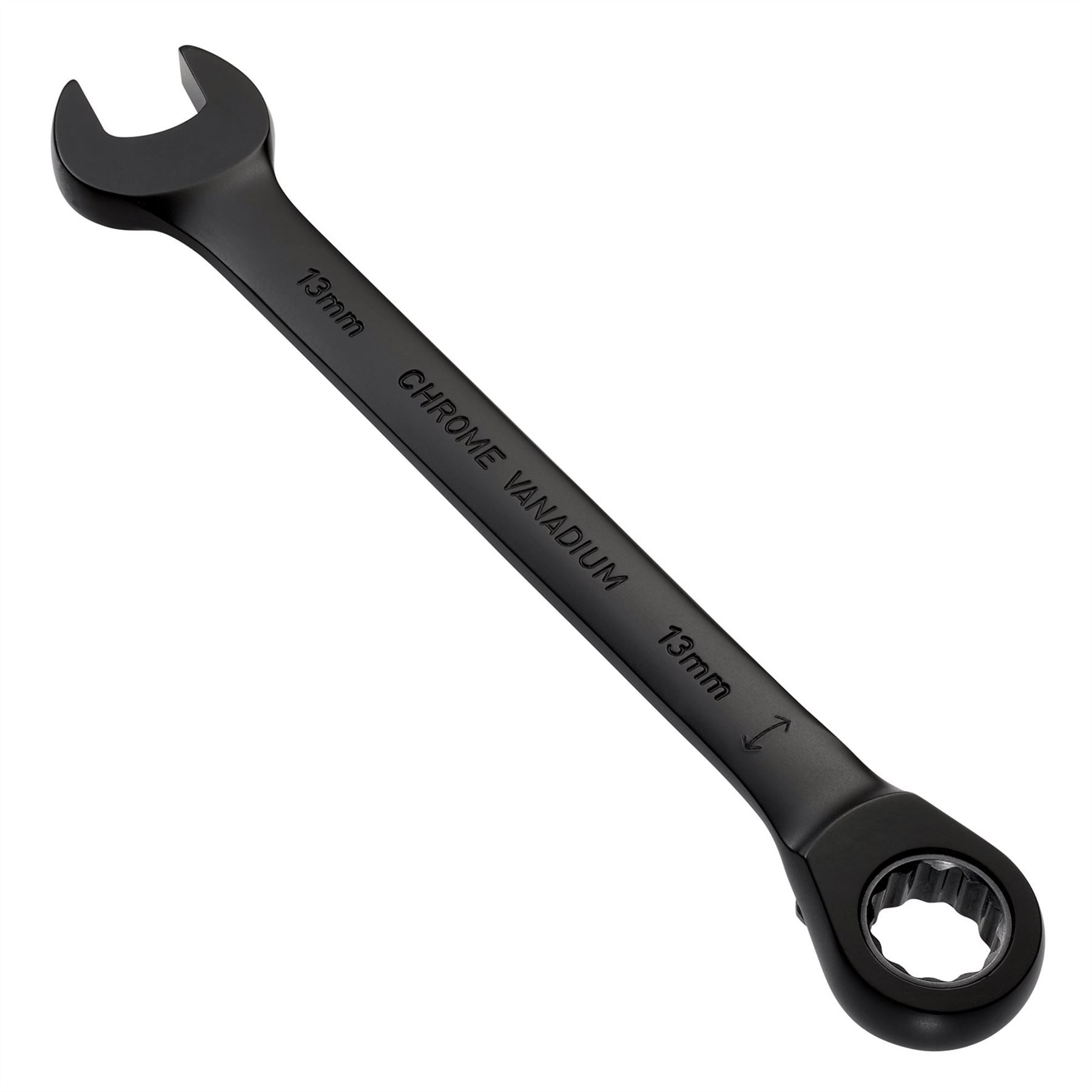 Draper 03903 Expert HI-TORQ® Metric Reversible Ratchet Combination Spanner 13mm Black Draper