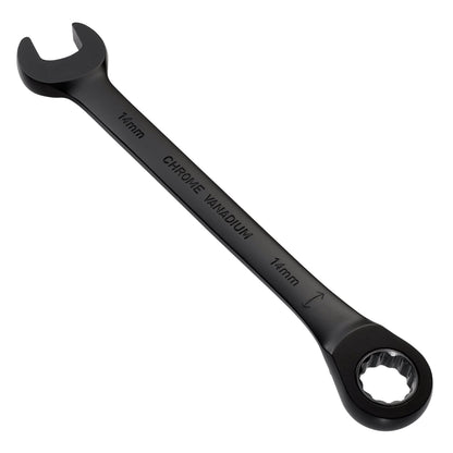Draper 03904 Expert HI-TORQ® Metric Reversible Ratchet Combination Spanner 14mm Black Draper