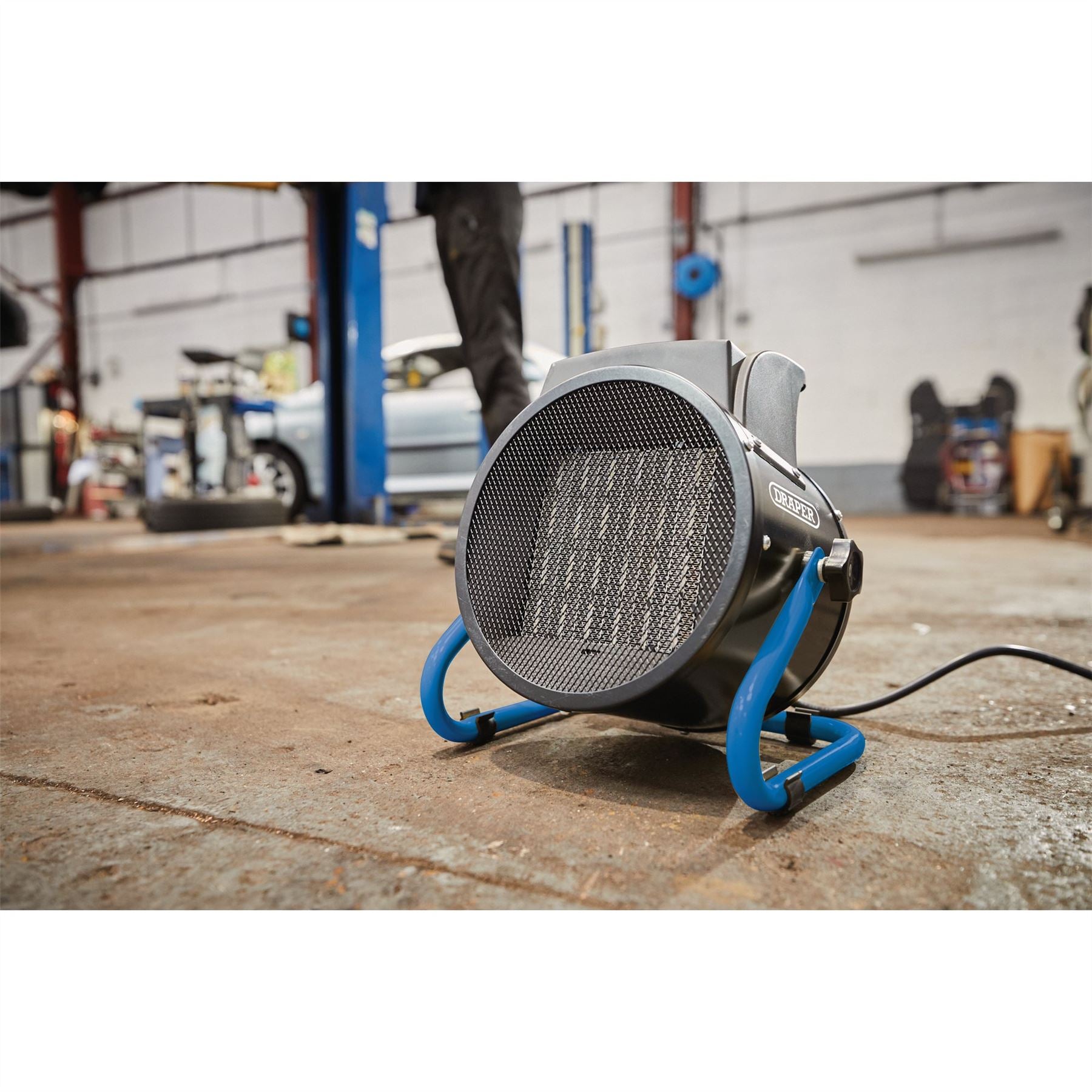 Draper 04566 230V PTC Electric Space Heater 2.8kW 9554 BTU Draper