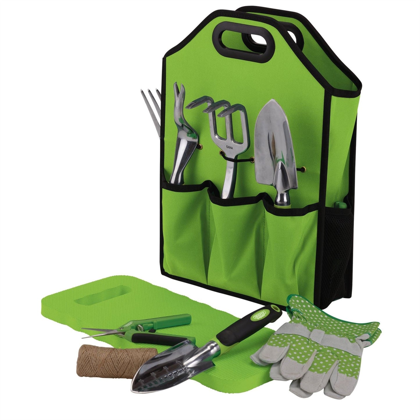 Draper 08998 Expert Aluminium Garden Tool Set with Storage Bag 11 Piece Draper