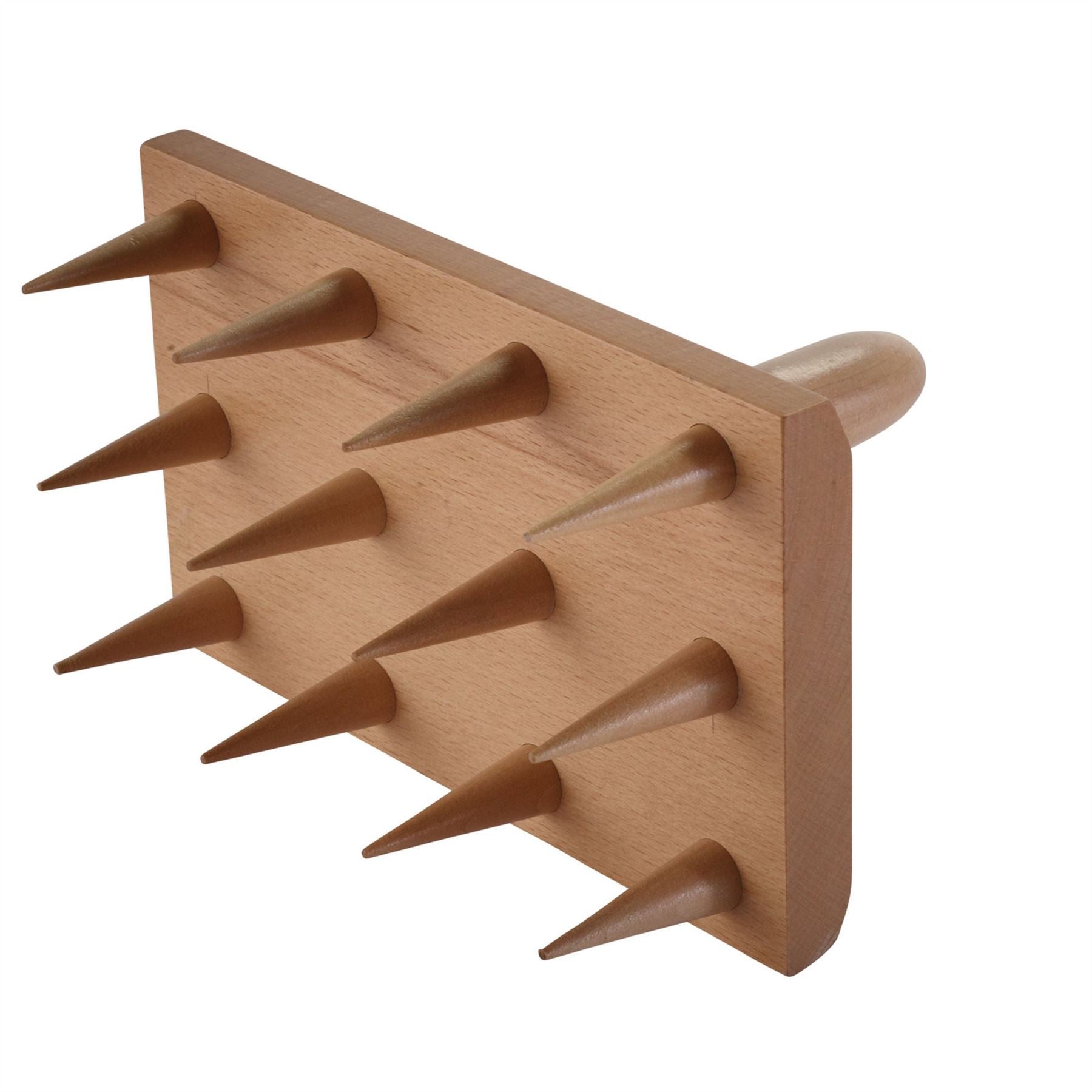 Draper 09003 Heritage Wooden Multi-Seed Tray Dibber with 12 Prongs 120mm x 200mm Draper