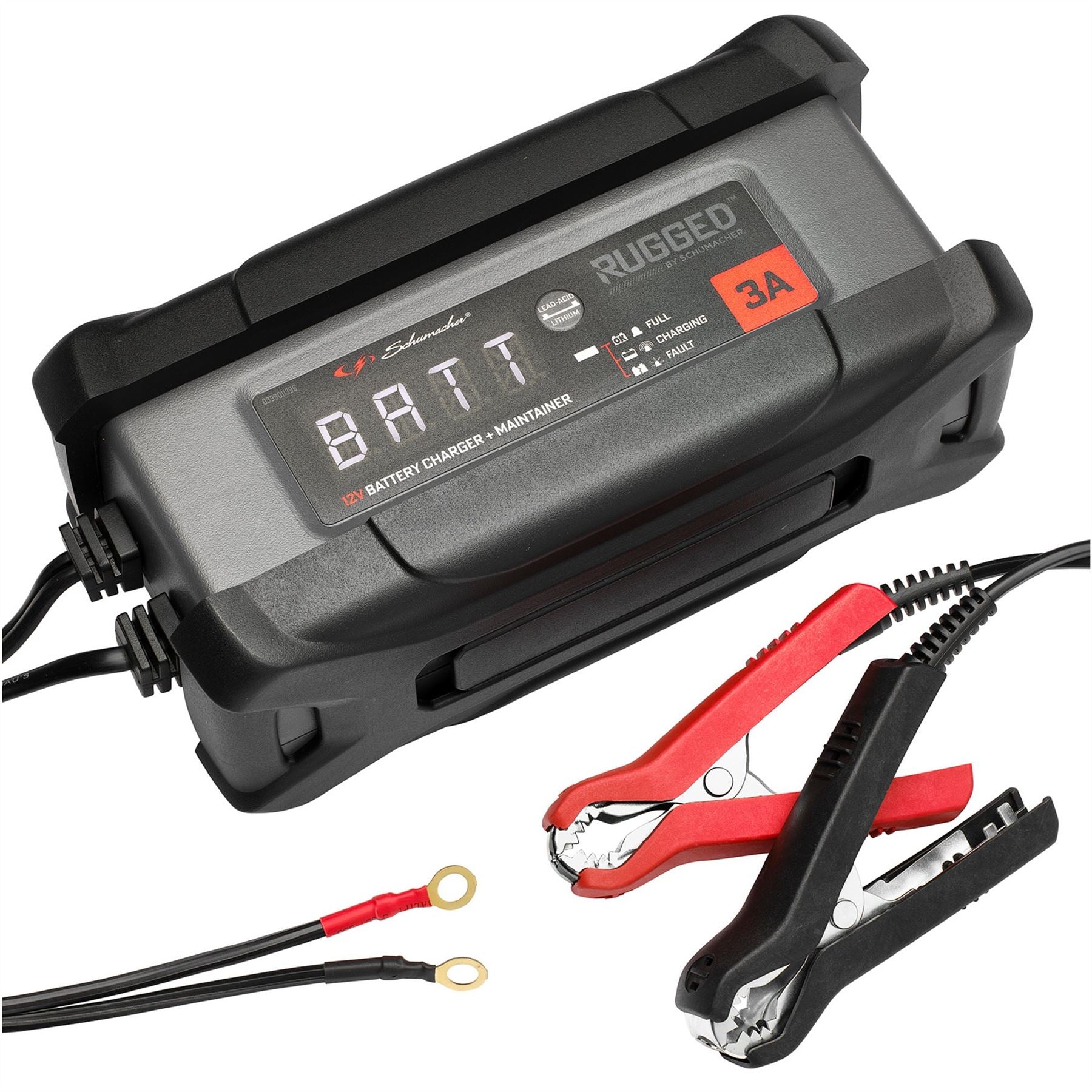 Draper 12961 Schumacher® SPX458 Rugged 12V Battery Charger and Maintainer 3A Draper