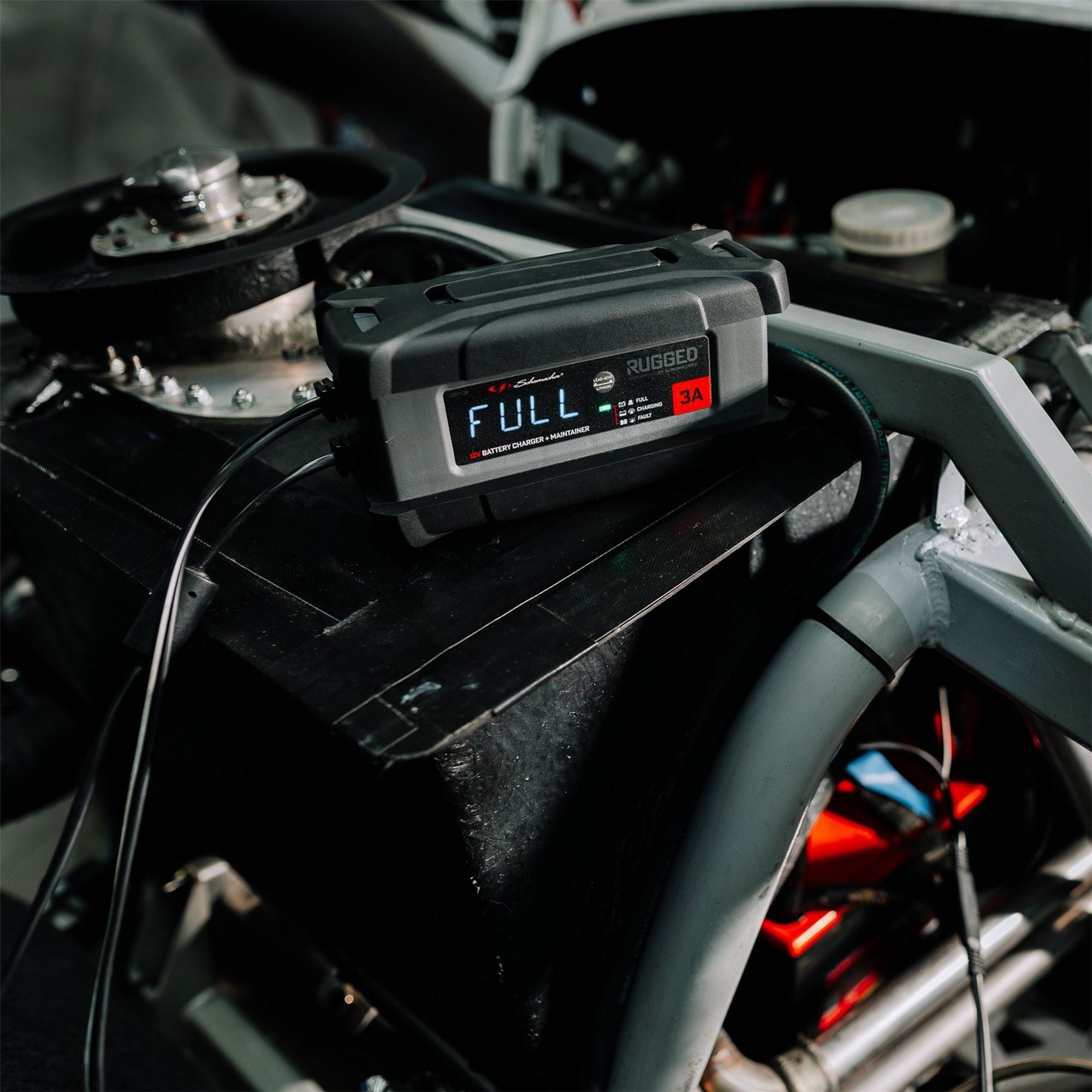 Draper 12961 Schumacher® SPX458 Rugged 12V Battery Charger and Maintainer 3A Draper