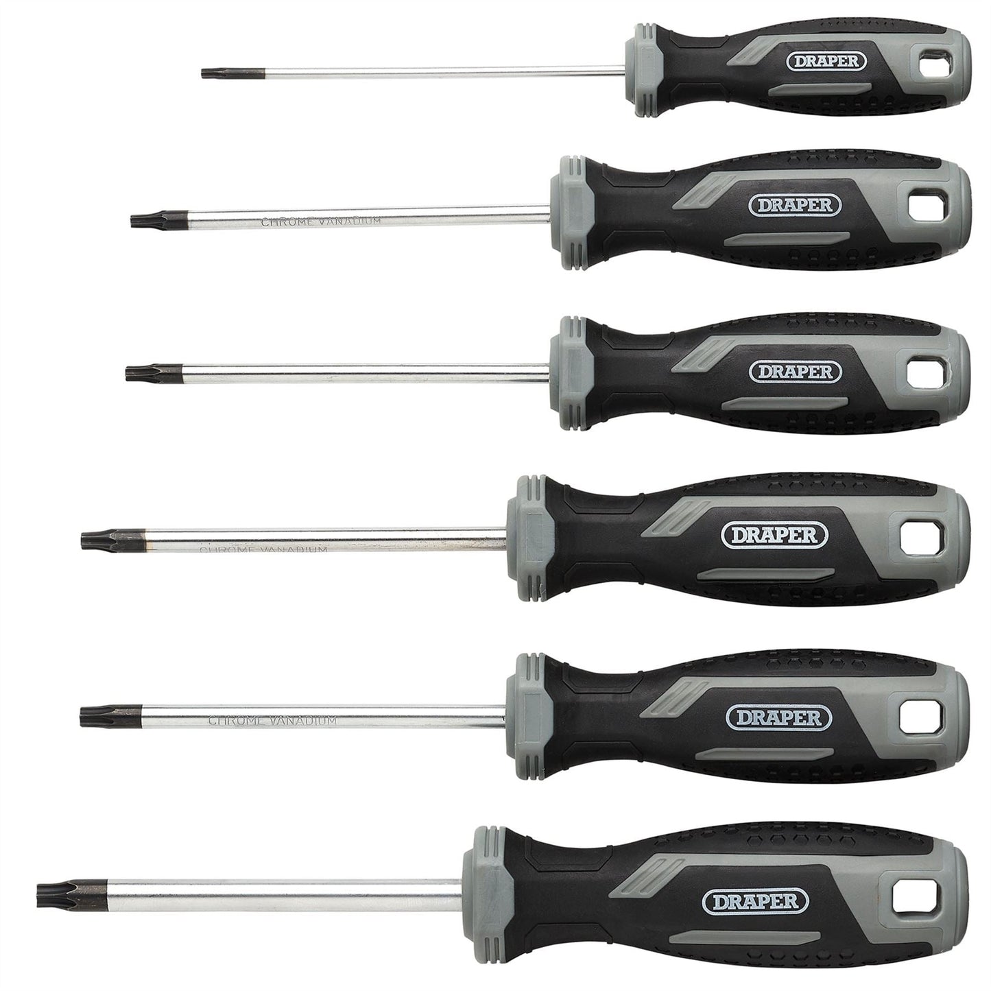 Draper 13434 TX-STAR® Soft Grip Screwdriver Set 6 Piece Draper