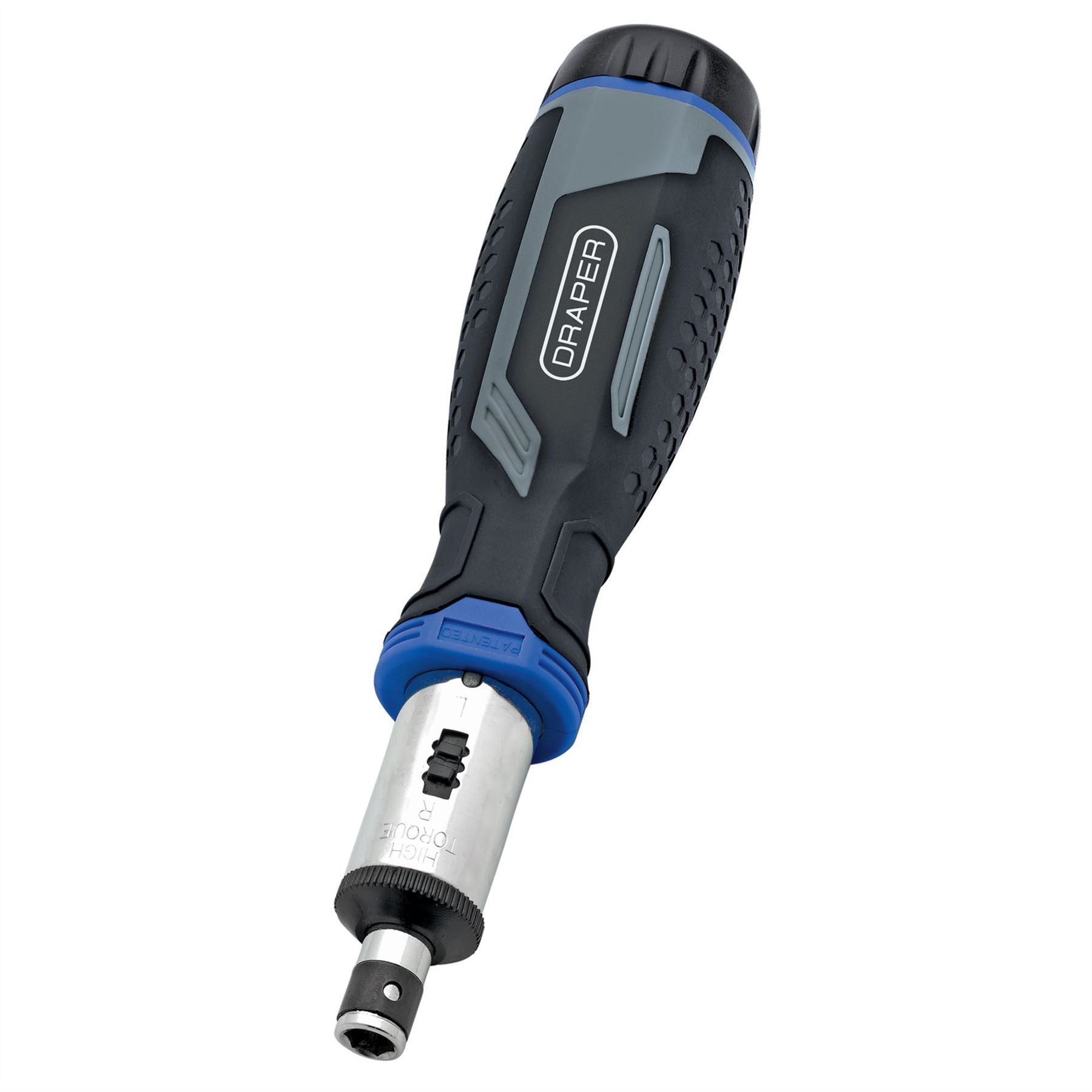 Draper 13440 Soft Grip Ratchet Screwdriver and Bit Set 1/4" 13 Piece Draper