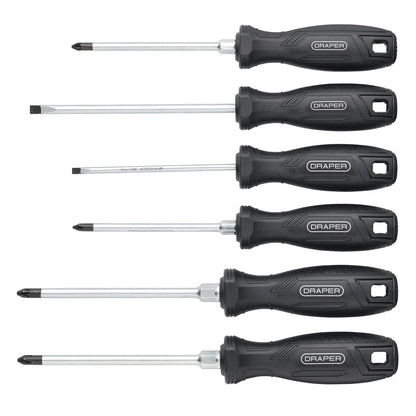 Draper 13582 Hard Grip Screwdriver Set 6 Piece Draper