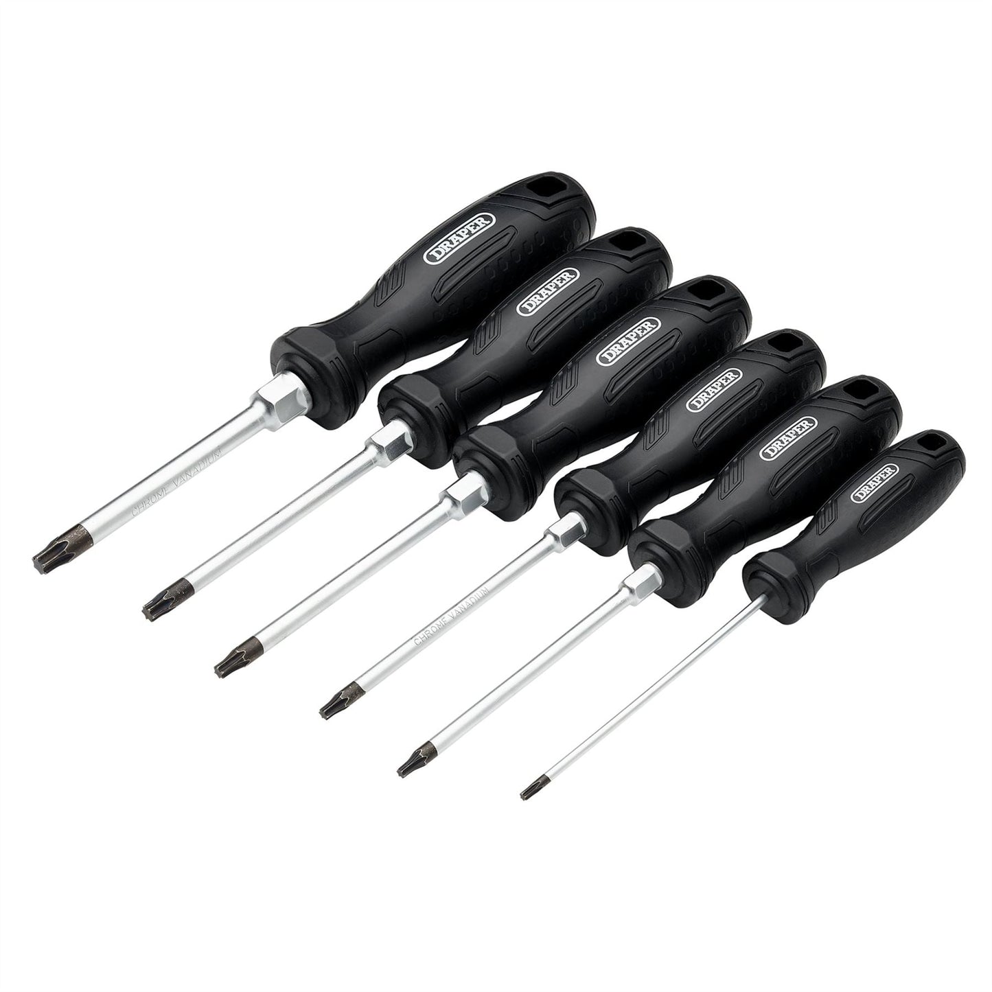 Draper 13585 TX-STAR® Hard Grip Screwdriver Set 6 Piece Draper