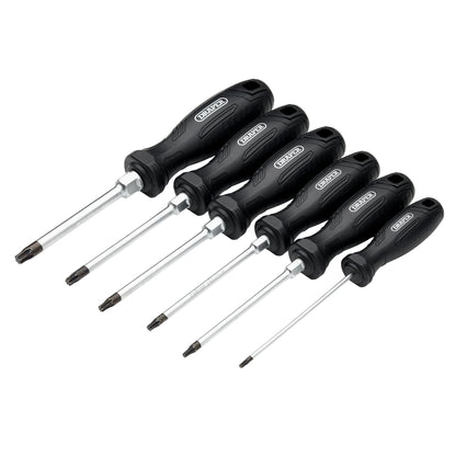 Draper 13585 TX-STAR® Hard Grip Screwdriver Set 6 Piece Draper
